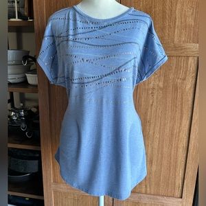 Apt 9 Metallic Glitter Embellished Tee